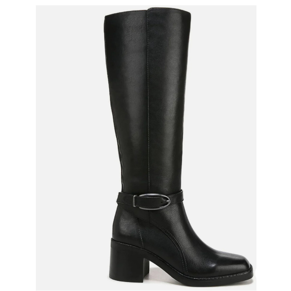 Naturalizer Women's Elliot Knee High Boots Black Leather 8.5 Wide NWOB Wide Calf - Picture 2 of 15